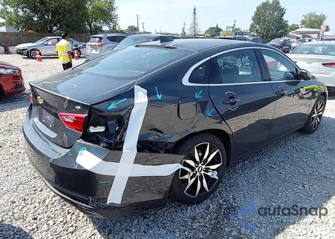 2018 Chevrolet Malibu Lt from USA, damaged, VIN 1G1ZD5ST2JF251447